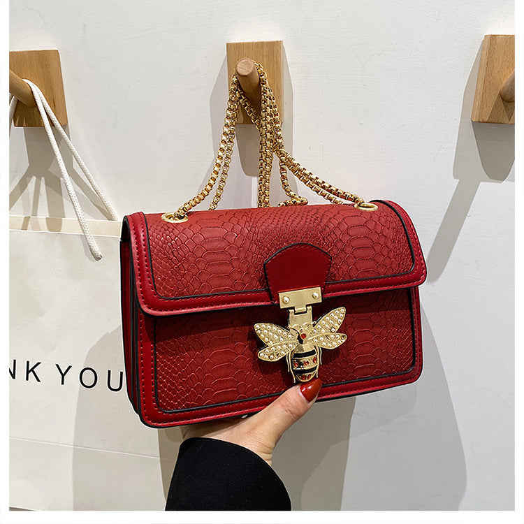 Stylish Chain Shoulder Trendy Retro Messenger Bag - Purse-sway-ion.com