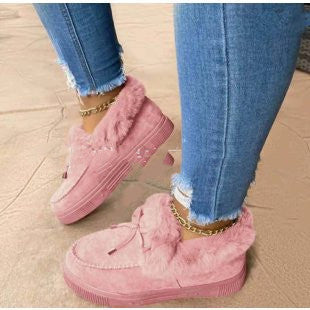 Cozy Fur shoes - Purse-sway-ion.com