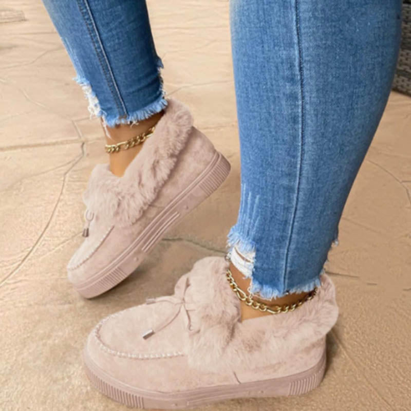 Cozy Fur shoes - Purse-sway-ion.com