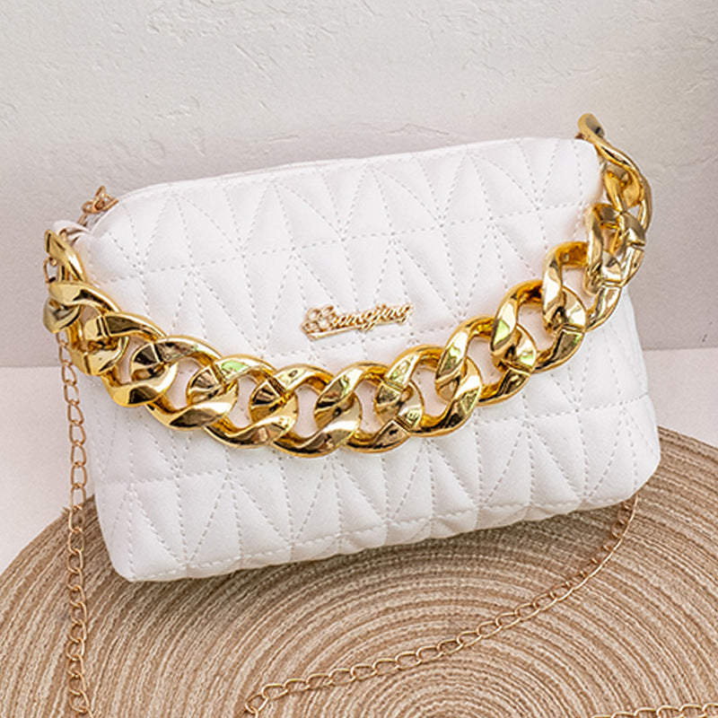 Square Bag Chain C.B - Purse-sway-ion.com