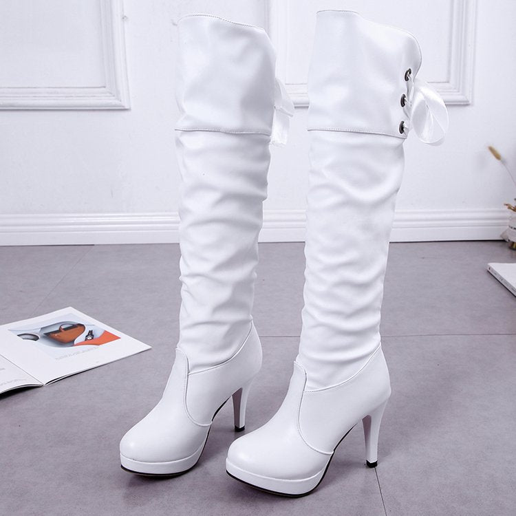 Black Matte Boots - Purse-sway-ion.com