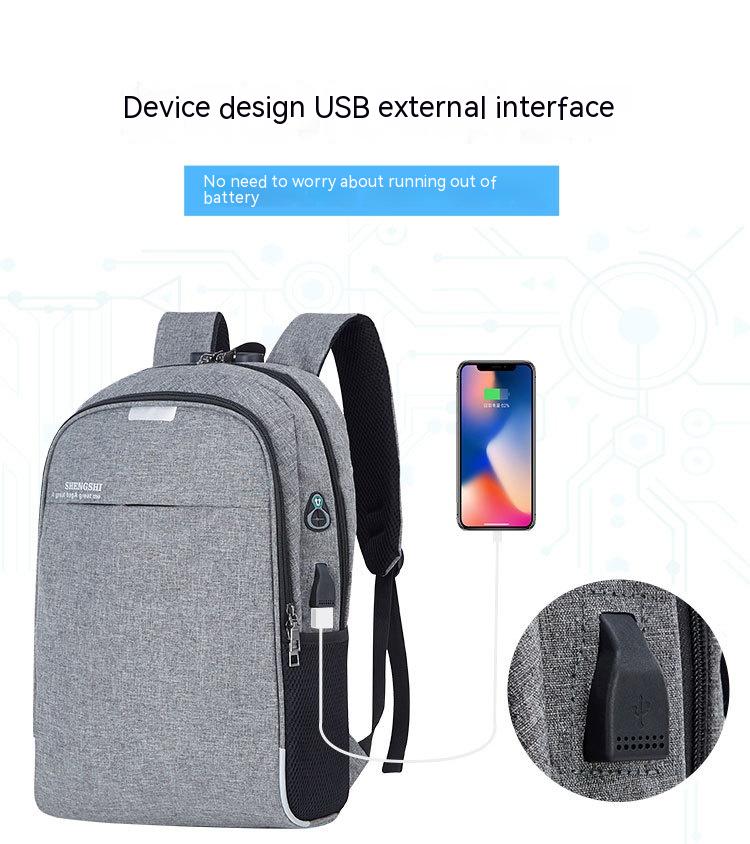 USB Chargeable Laptop Backpack - Purse-sway-ion.com