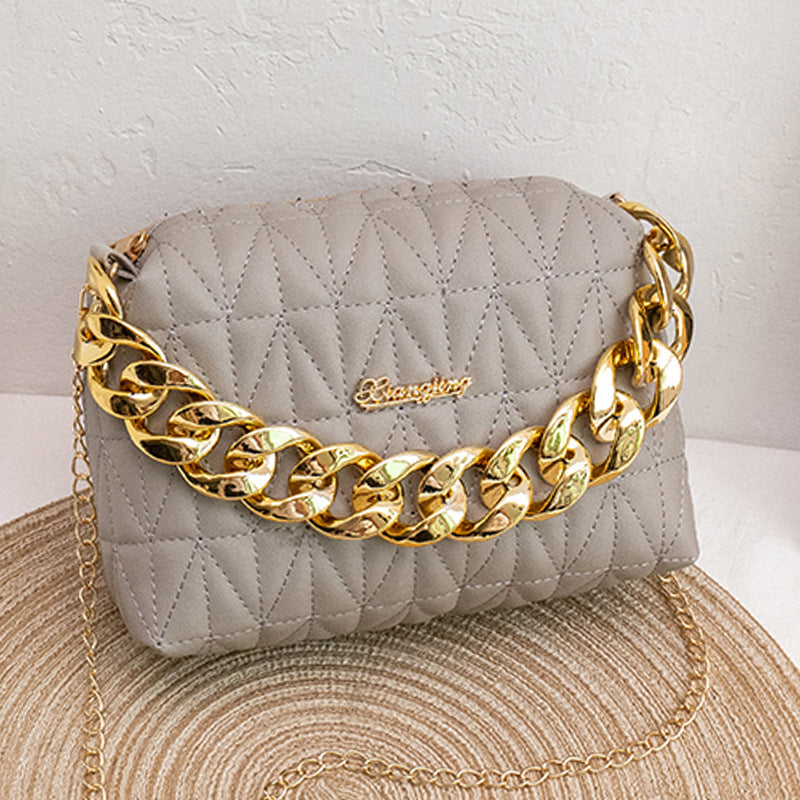 Square Bag Chain C.B - Purse-sway-ion.com