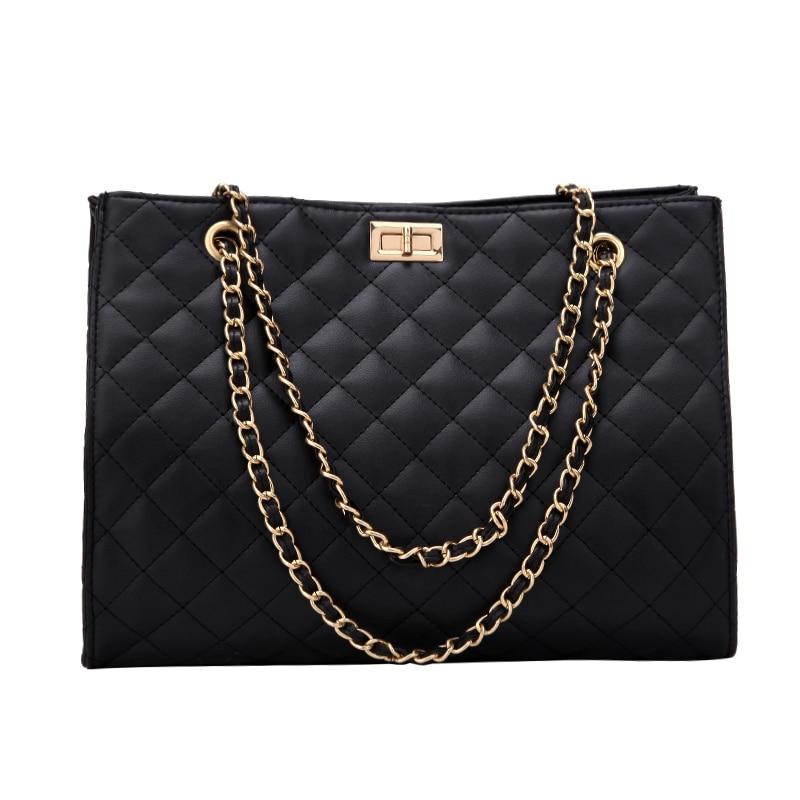 Chain One Shoulder Messenger Big Bag - Purse-sway-ion.com