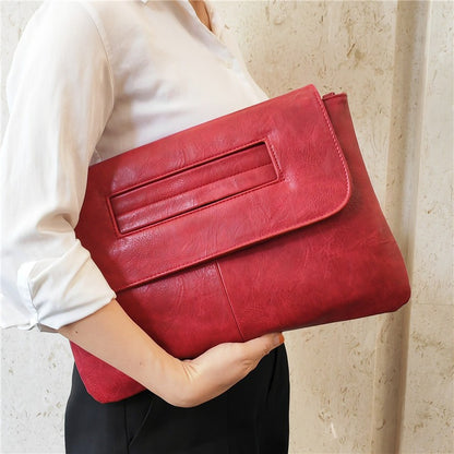 Large Crossbody Shoulder Belt Clutch - Purse-sway-ion.com